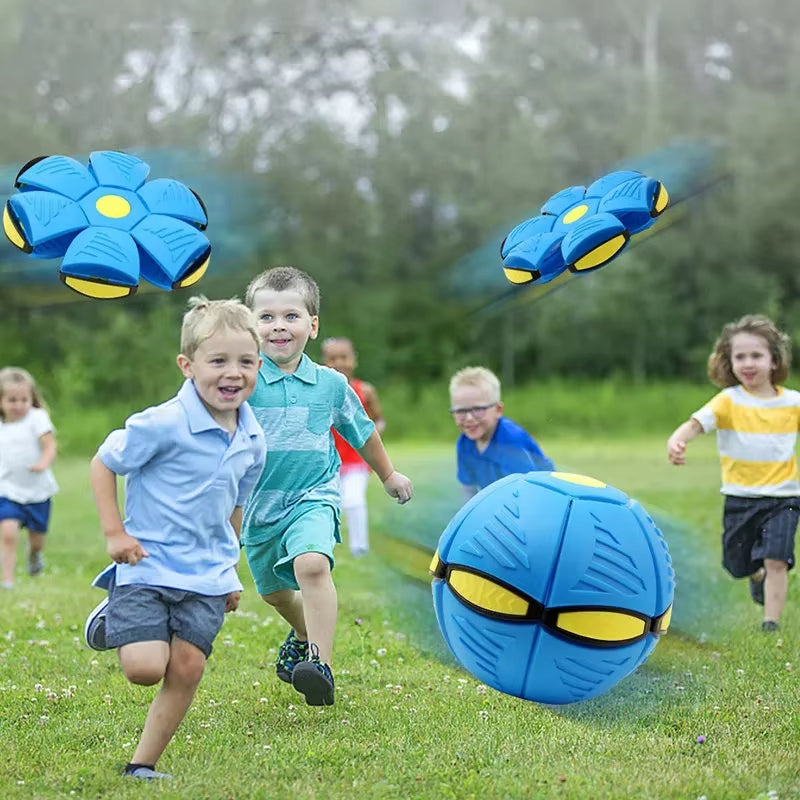 Fliegender Untertassenball – Magisches Wurfspielzeug für Kinder & Haustiere