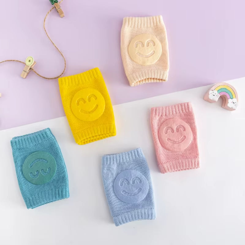 Weiche Baby-Knieschoner & Beinwärmer – Rutschschutz beim Krabbeln für Kleinkinder