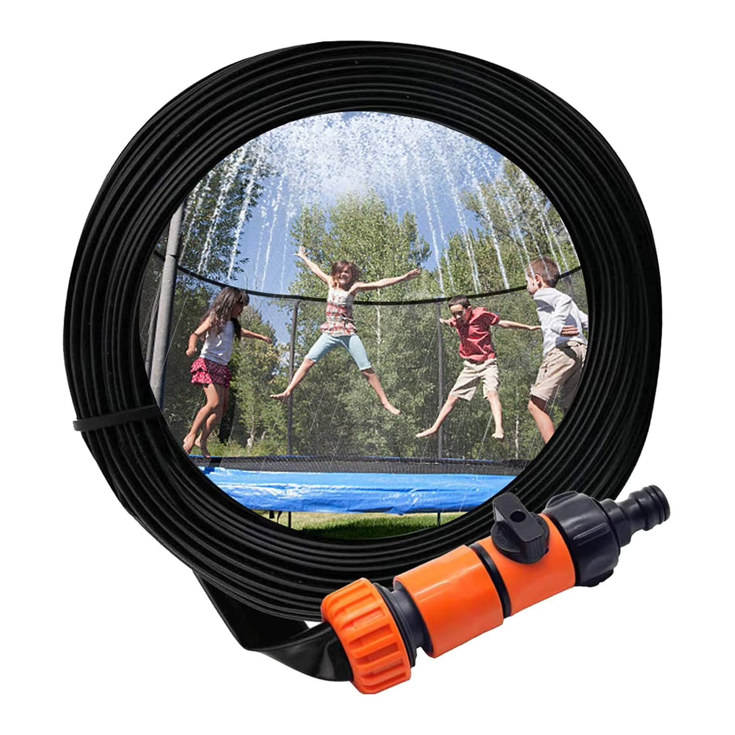 Trampolin-Wassersprinkler – Sommerlicher Wasserspaß für Kinder & Erwachsene