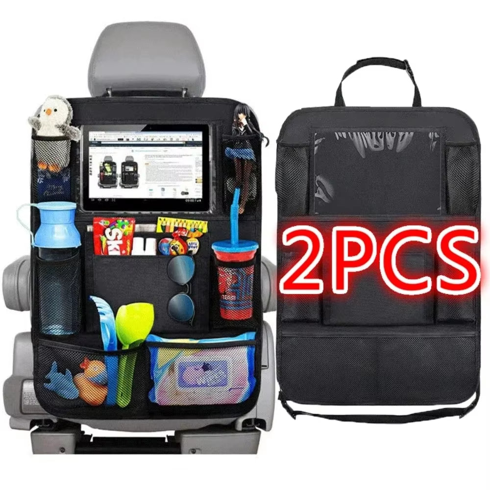 Autositz-Organizer mit Tablet-Halter – Ideal für Kinder & lange Fahrten