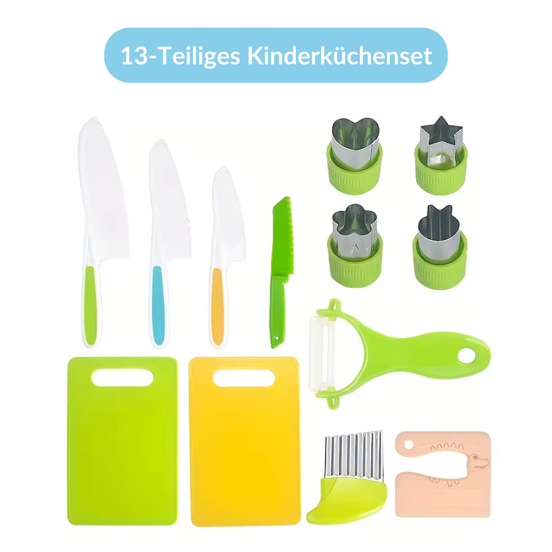 Kinderküchen Set - Sicheres Kochset für Kinder