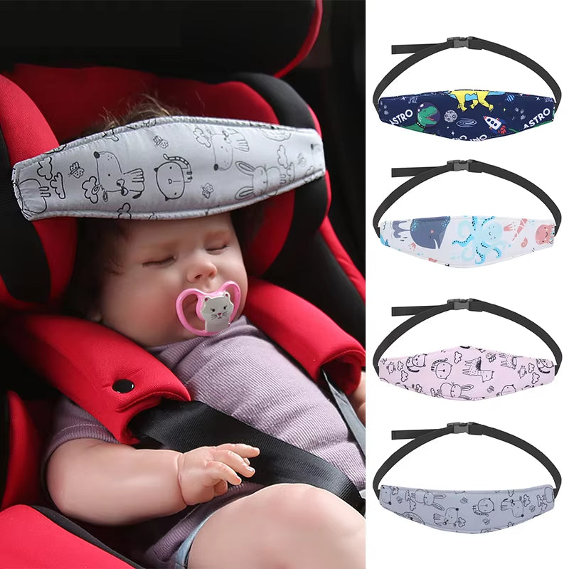 Baby Kopfstütze für Autositz – Verstellbares Nackenkissen für sicheren Halt unterwegs