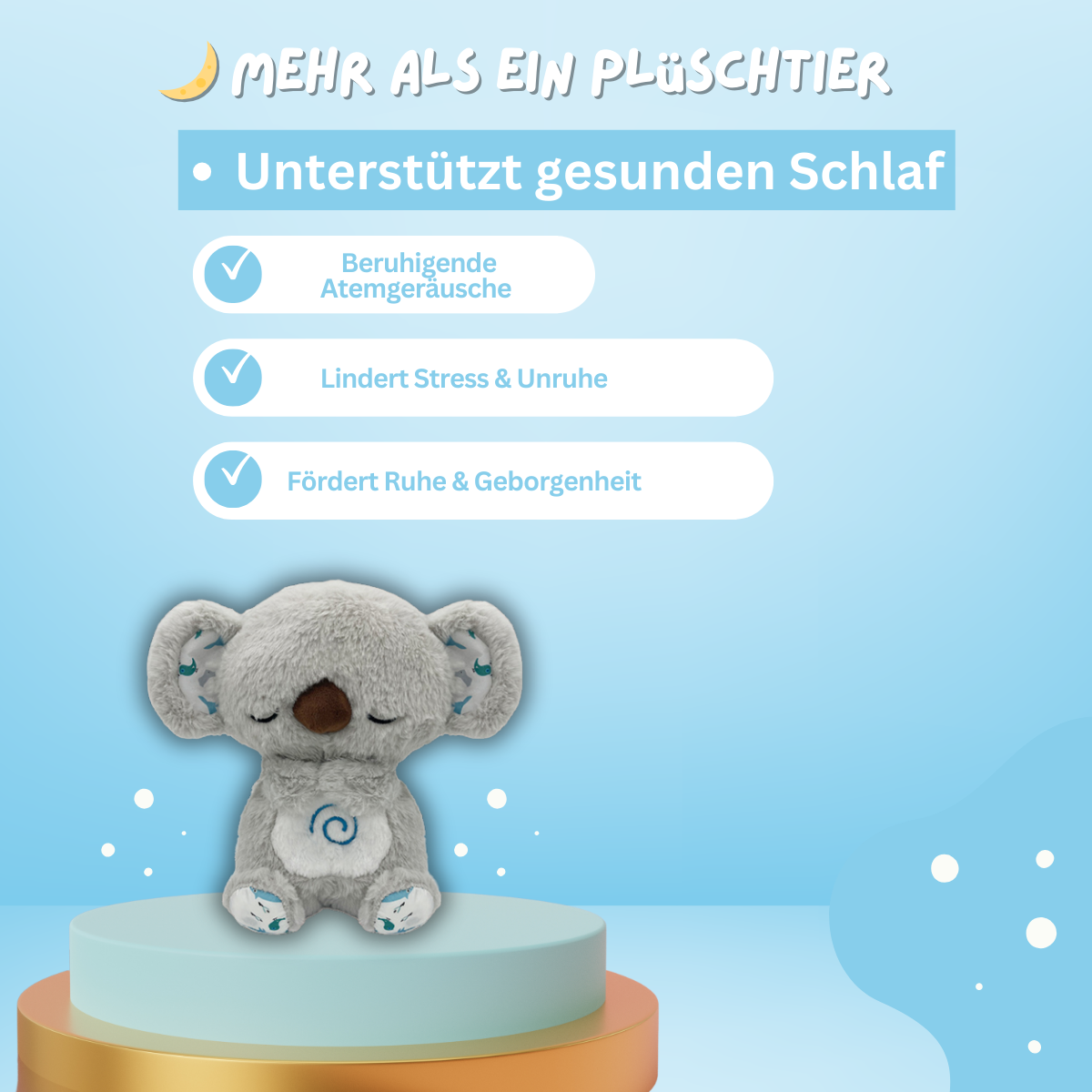 Kuschelkoala mit Schlummerfunktion