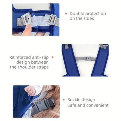 4-in-1 Babytrage – Ergonomischer & atmungsaktiver Tragerucksack für Neugeborene