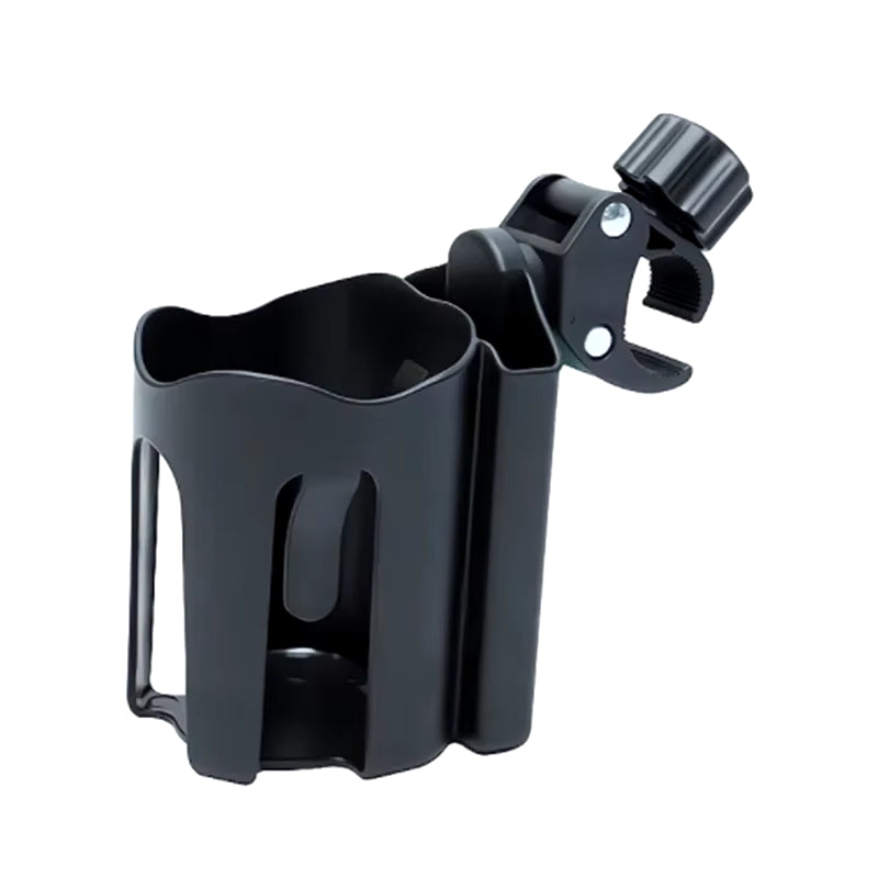 Flaschenhalter mit Handyfach – Universell für Kinderwagen & Buggy