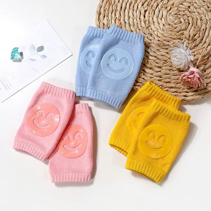 Weiche Baby-Knieschoner & Beinwärmer – Rutschschutz beim Krabbeln für Kleinkinder
