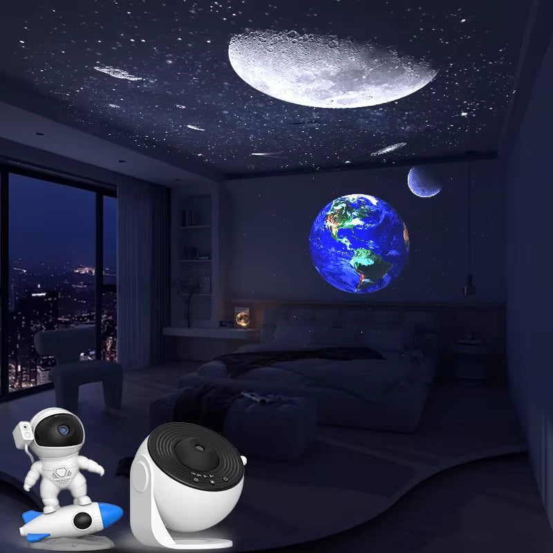Nachtlicht Galaxy Projektor – 6er Pack Sternenhimmel Projektor Lampen für das Planetarium-Erlebnis zu Hause
