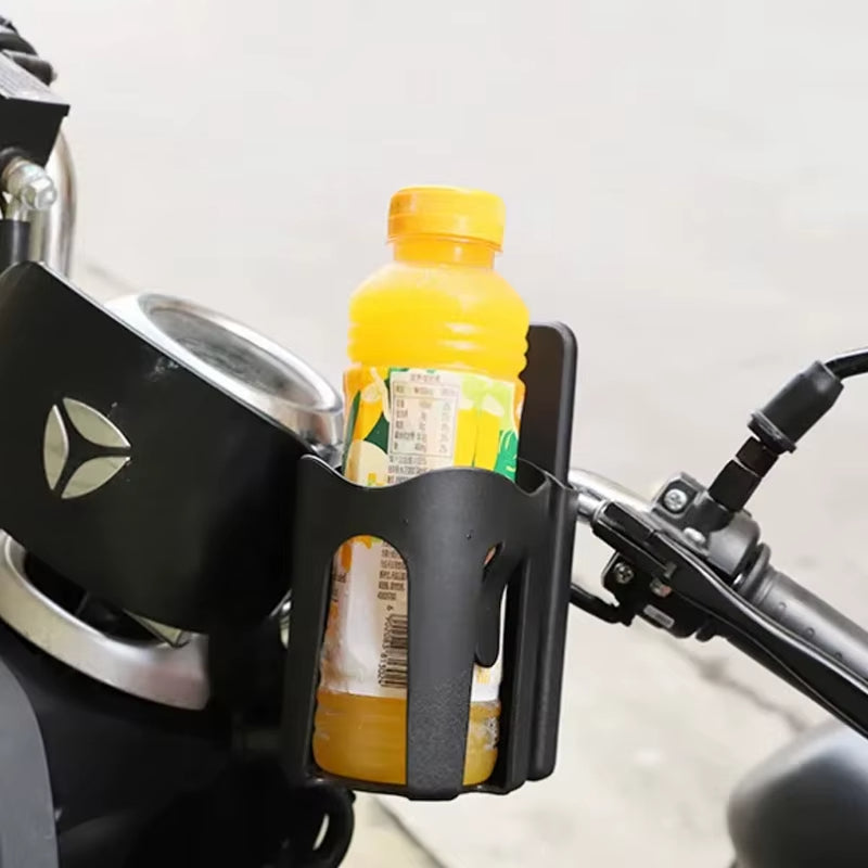 Flaschenhalter mit Handyfach – Universell für Kinderwagen & Buggy