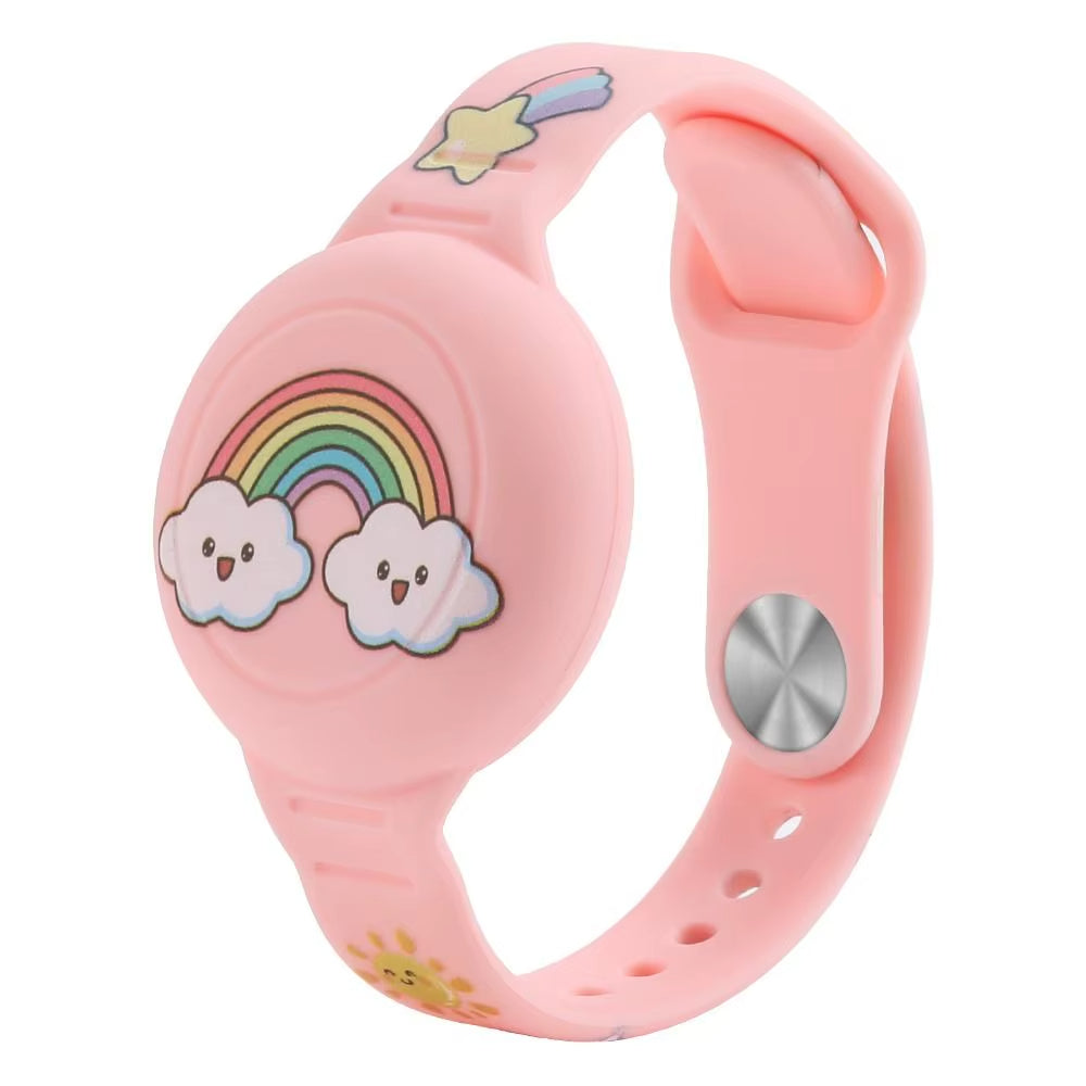 Wasserdichtes Silikon-Armband für Apple AirTag – Sicherer Halter für Kinder