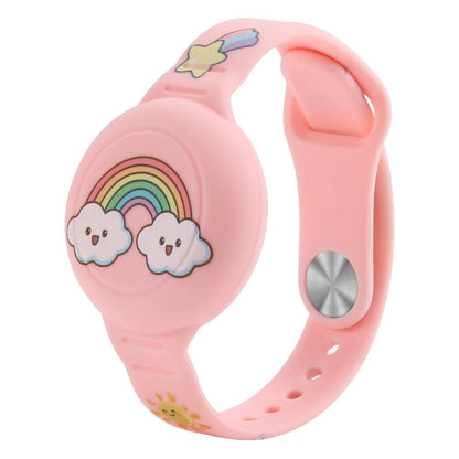 Wasserdichtes Silikon-Armband für Apple AirTag – Sicherer Halter für Kinder
