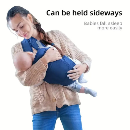 4-in-1 Babytrage – Ergonomischer & atmungsaktiver Tragerucksack für Neugeborene