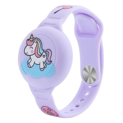 Wasserdichtes Silikon-Armband für Apple AirTag – Sicherer Halter für Kinder