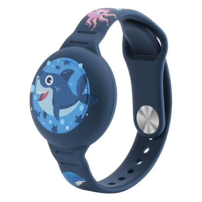 Wasserdichtes Silikon-Armband für Apple AirTag – Sicherer Halter für Kinder