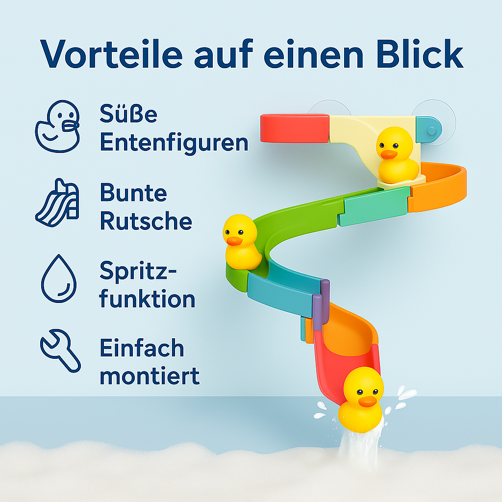 Entenrutsche Badespielzeug